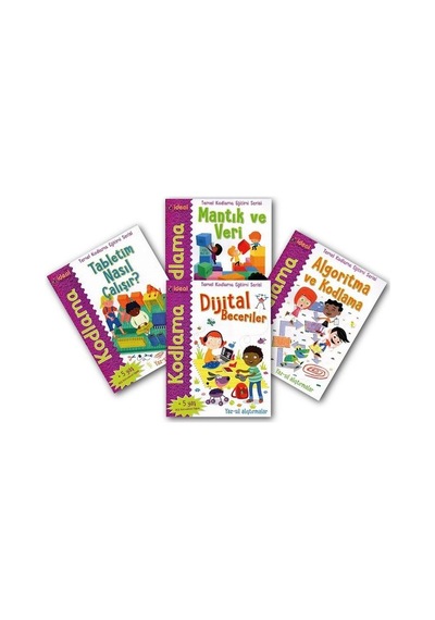 Temel Kodlama Eğtimi Serisi-4 Kitap Takım - Elbrie De Rock - İdeal Kültür Yayıncılık