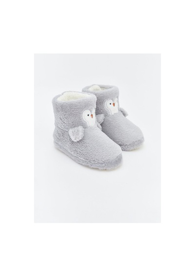 Lc Waikiki Alıta Cıty Farkıyla Lcw Steps Gri Kız Bebek Panduf Gri - 924186031 Gri