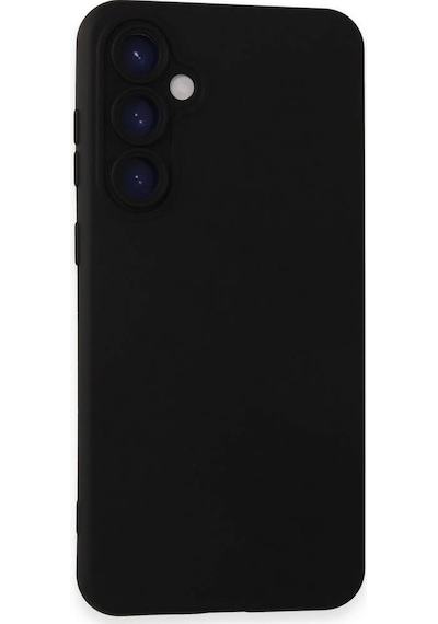 Lvsqvr Newface Samsung Uyumlu Galaxy S23 Fe Kılıf Nano İçi Kadife Silikon - Siyah