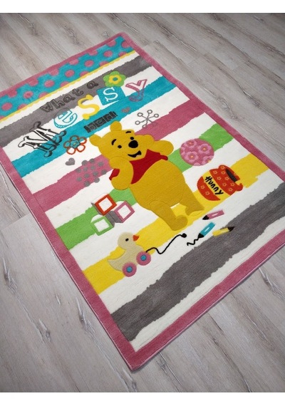 Disney Halı Çocuk Odası Halısı D200 Winnie 120X180 Cm