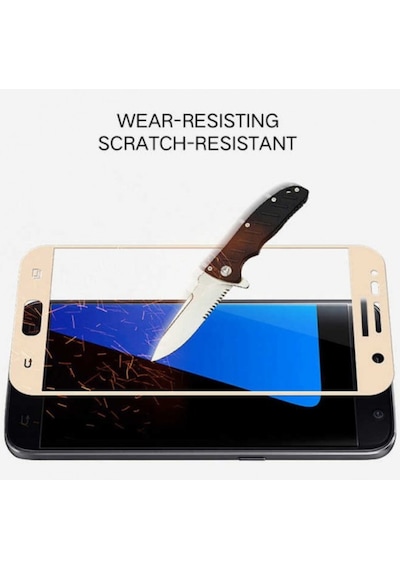 Samsung Galaxy Uyumlu A3 2016 Ekranı Tam Kaplayan Düz Cam Ekran Koruyucu