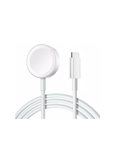 Apr56 Apple Watch Uyumlu  Type-c Şarj Cihazı - Beyaz 1