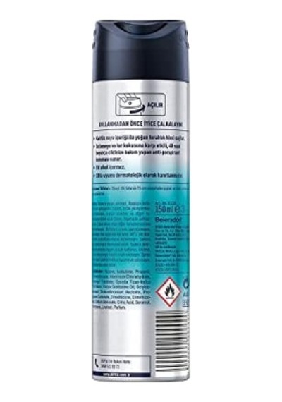 Men Kick Fresh Sprey Deodorant 150 Ml 1 Paket 1 X 150 Ml
