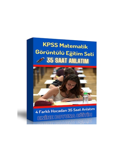Kpss Matematik Görüntülü Eğitim Seti (36 Saat Anlatım)