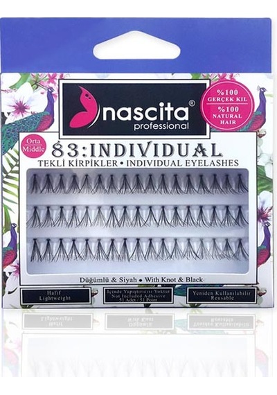 Nascita Tekli Takma Kirpik Gerçek Kıl 083 Orta