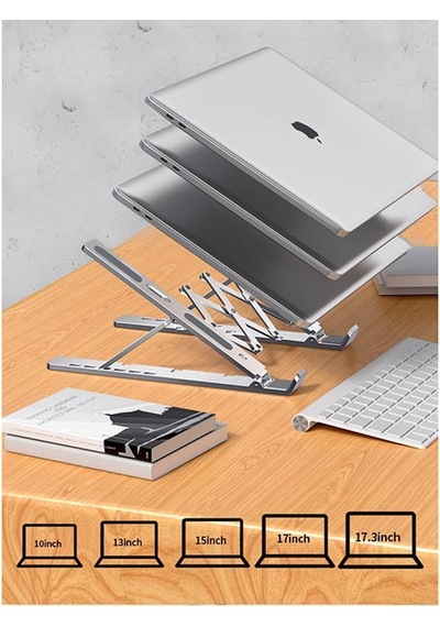 Lexroo Katlanabilir Alüminyum Laptop Standı