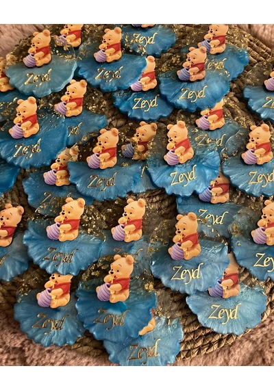 Giftableworkshop Bebek Hediyelik Mavi 20'li