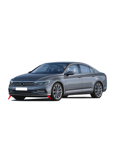 Volkswagen Passat B8.5 Ön Tampon Alt Çıtası Kromu 2019 Sonrası