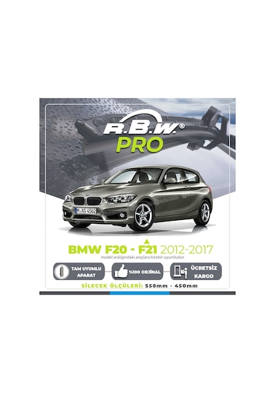 Bmw F20-F21 Muz Silecek Takımı (2012-2017) RBW PRO
