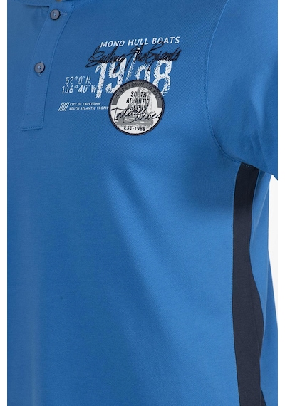 AR-MA Arma Erkek Slim Fit Polo Yaka Tişört Y9tyo7985 Mavi