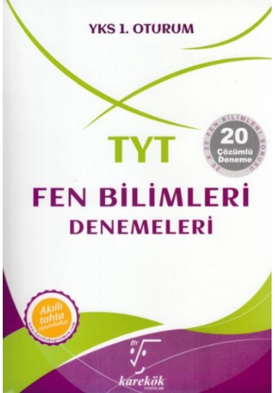 TYT Fen Bilimleri Denemeleri-YKS 1.Oturum -  Karekök Eğitim Yayın