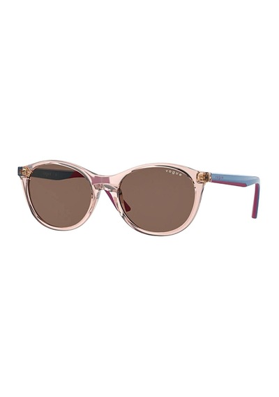 Vogue Junior Junior Vj 2015 286473 48 Çocuk Oval Şeffaf Pembe Kemik Güneş Gözlüğü