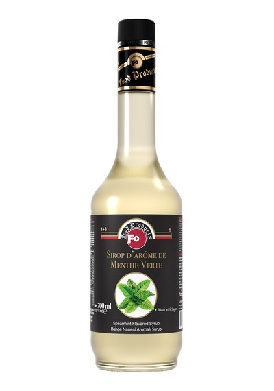 Bahçe Nanesi Aromalı Şurup - Şekerli 700 Ml