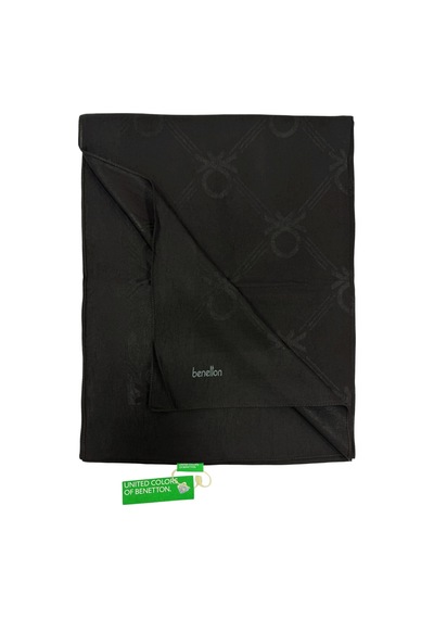 Benetton Lyocell Şal - Milano - Siyah