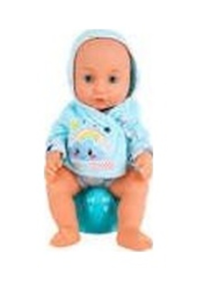 Babydoll My Love Tuvalet Eğitimi Seti - 35 Cm Altını Islatan Et Bebek Mavi Kıyafetli 001