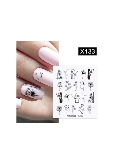 Su Transferli Nail Art Sticker X133 53622-9