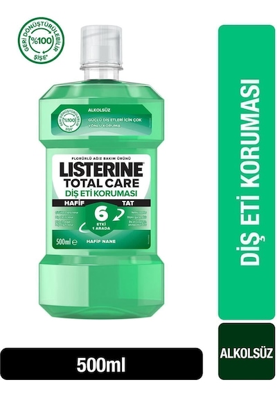 Listerine Diş Ve Diş Eti Koruması Hafif Tat 500 Ml
