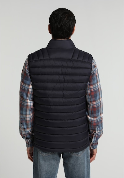 Colin's Colins Slim Fit Dik Yaka Fermuarlı Astarlı Erkek Lacivert Yelek Cl1082936 Q1.v1 Nav