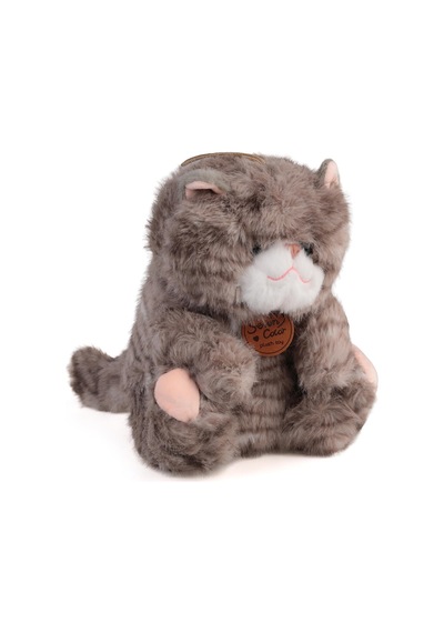 Can Oyuncak Peluş Oyuncak 25 Cm Oturan Kedi - Standart