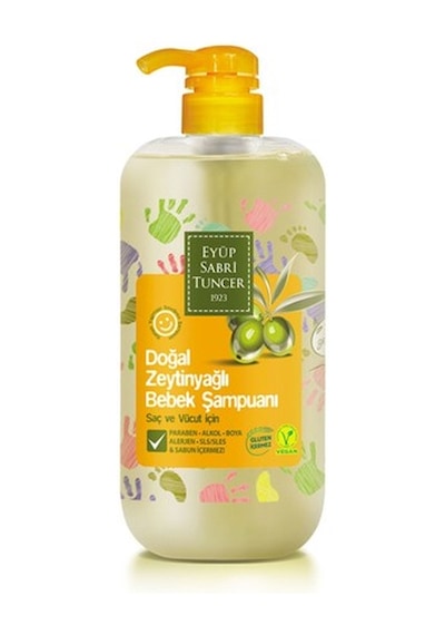 Eyüp Sabri Tuncer Doğal Zeytinyağlı Bebek Şampuanı 600  ML