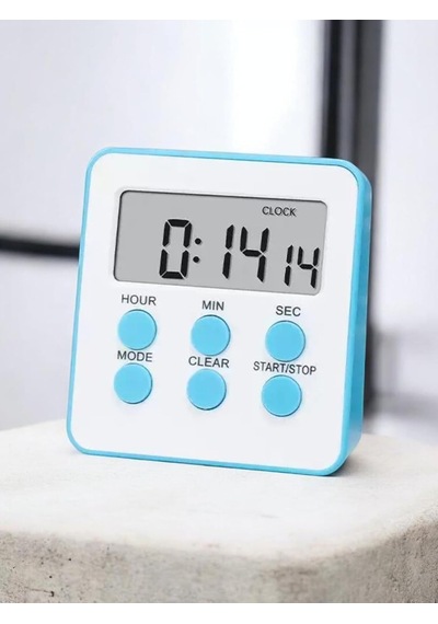 Tr Led Ekranlı Dijital Masa Saati & 2 Alarm Kademeli Kronometre Seti Alarm, Tarih, Sıcaklık Göstergeli Modern Ma Diğer