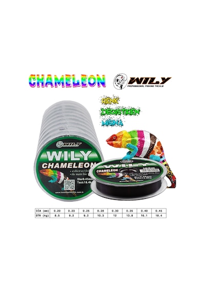 Wily Chameleon Misina 100 Mt Devamlı 0,20