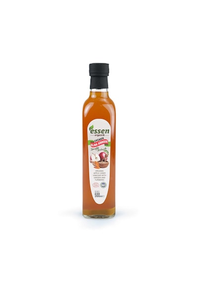 Essen Organik Zencefilli Zerdeçallı Elma Sirkesi 500 Ml