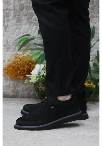 Pierre Cardin 61896 Casual Erkek Hakiki Deri Nubuk Ayakkabı Kış 24 001