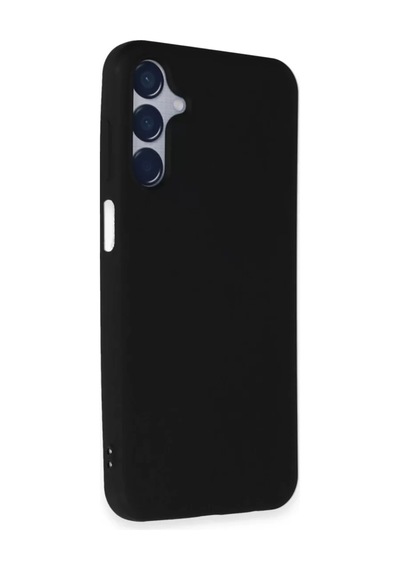 Newface Samsung Galaxy M15 Kılıf First Silikon - Siyah