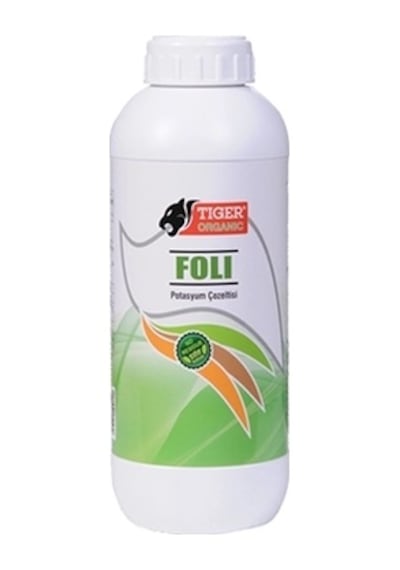 Foly 1 Lt. Organik Silisyum %26 - Kükürt %7 - Kalciyum %5 - Potasyum %10 Diğer