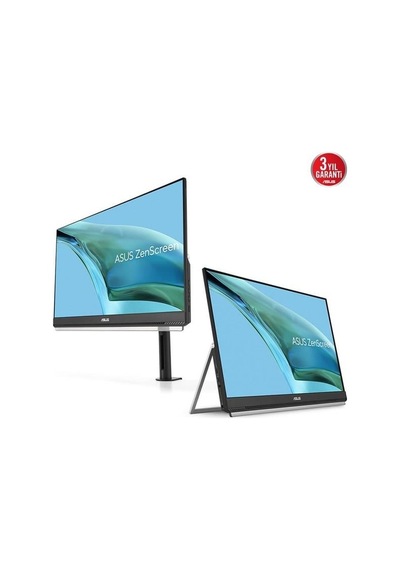 Asus 23.8" Ips Zenscreen Mb249c 5ms 75hz Hdmı/usb-c Taşınabilir Monitör Kutu Açık