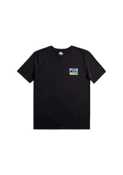 Quiksilver Colour Flow Erkek Tişört Siyah