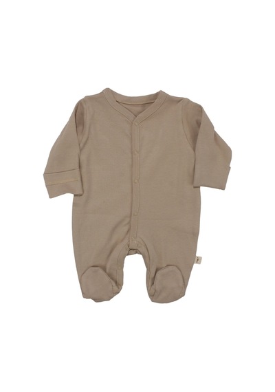 Unisex Bej Tulumlu Battaniyeli 7 Parça Hastane Çıkış Seti Çok Renkli
