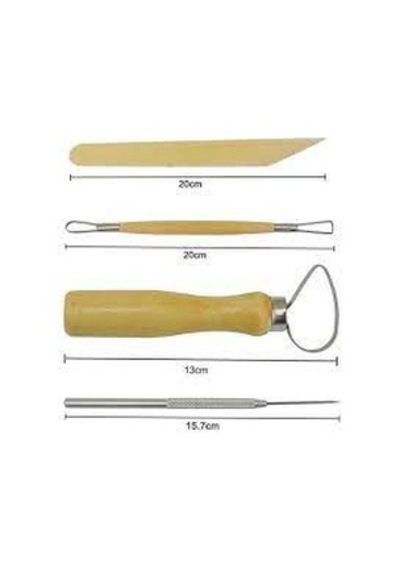 Pottery Tools Seramik Başlangıç Seti 8 Parçalı Pottery Tools Seramik Başlangıç Seti 8 Parçalı
