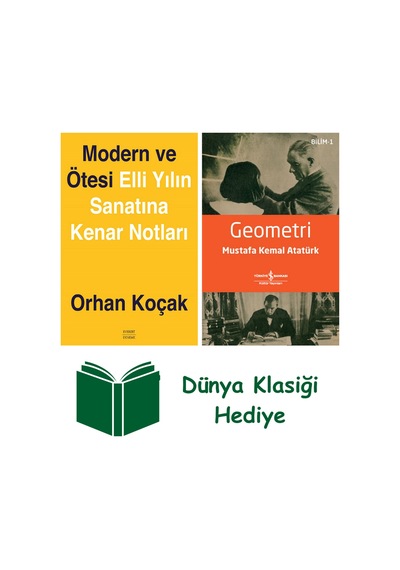 Modern Ve Ötesi: Elli Yılın Sanatına Kenar Notları + Geometri + Dünya Klasiği Hediye