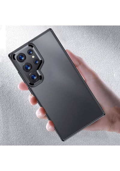 Zore Galaxy Uyumlu S24 Ultra Kılıf Volks Kapak - Siyah Siyah