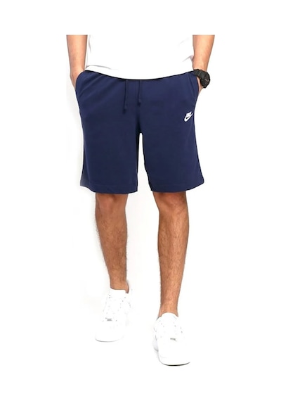 Nike Sportswear Clup Fleece Jersey Standart Fit Kesim Lacivert Erkek Spor Şort
