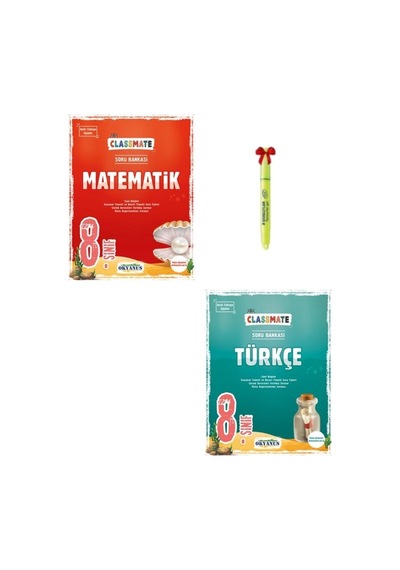 Lgs 8.Sınıf Classmate Matematik Türkçe Soru Bankası