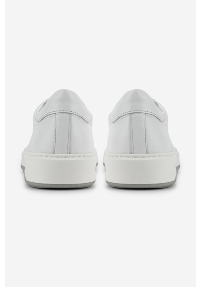 Valmenti Erkek Hakiki Deri Beyaz Sneakers & Spor Ayakkabı 1212 2504 Erk Ayk Y26 Byz Fltr/byz Met