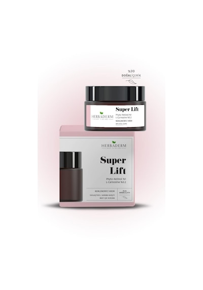 Herbaderm Super Lift Leke Oluşumuna Karşı Mavi Işık Koruma Sağlayan Nemlendirici Krem 50 ML