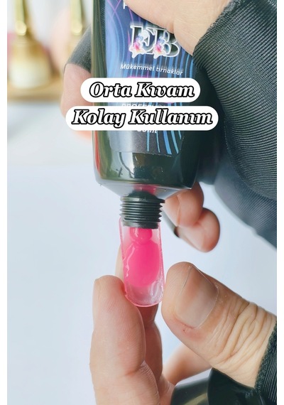 30ml Protez Tırnak Jeli Magenta Pembe Poly Jel Tırnak Uzatma Jeli Polygel Polijel Poly Gel Magenta Pembe