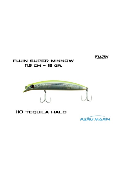 Fujın Super Minnow 11.5cm 18gr Maket Balık 110 Tequila Halo