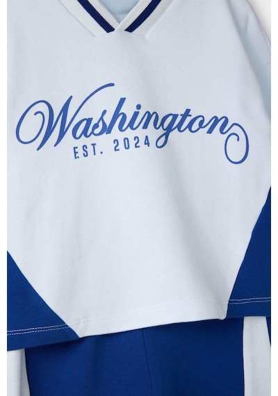 Defacto Erkek Bebek 2li Takım Baskılı Sweatshirt Eşofman Altı G6132a526sper98 Ekru-er98