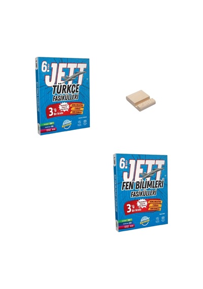 6. Sınıf Jett Türkçe Ve Fen Bilimleri Fasikülleri