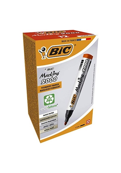 Bıc Intensity Marker 2000 Yuvarlak Uçlu Permanent Markör, Kırmızı, 12'li Kutu, 1.7 Mm Sağlam Uç, Hızlı Kuruyan Mürekkep 103 Ivory Bıc Intensity Marker 2000 Yuvarlak Uçlu Permanent Markör, Kırmızı, 12'li Kutu, 1.7 Mm Sağlam Uç, Hızlı Kuruyan Mürekkep 103 Ivory