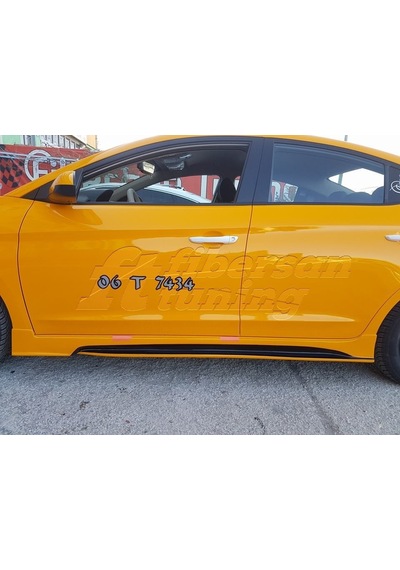 Hyundai Accent Elentra 2016 Marşpiyel---Fibersan Tuning