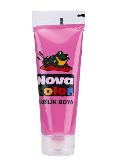 Nova Color Akrilik Pembe Tüp Boya 75 Gr.