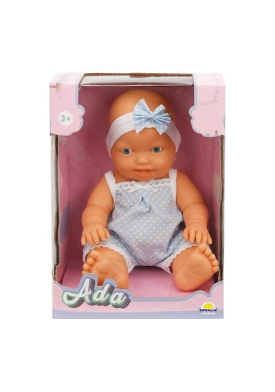 20030 Sun-sabc-dzm-2 Asortili Saçsız Ada Bebek 23cm - Izbp-888160 1 Adet
