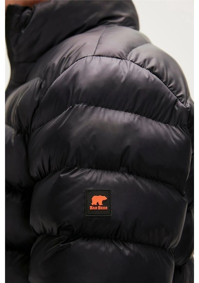 Bad Bear Boss Puffer Lacivert Erkek Mont Siyah