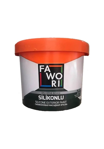 Fawori Silikonlu Dış Cephe Boyası 2,5 L - 7,5 L - 15 L (535591480)